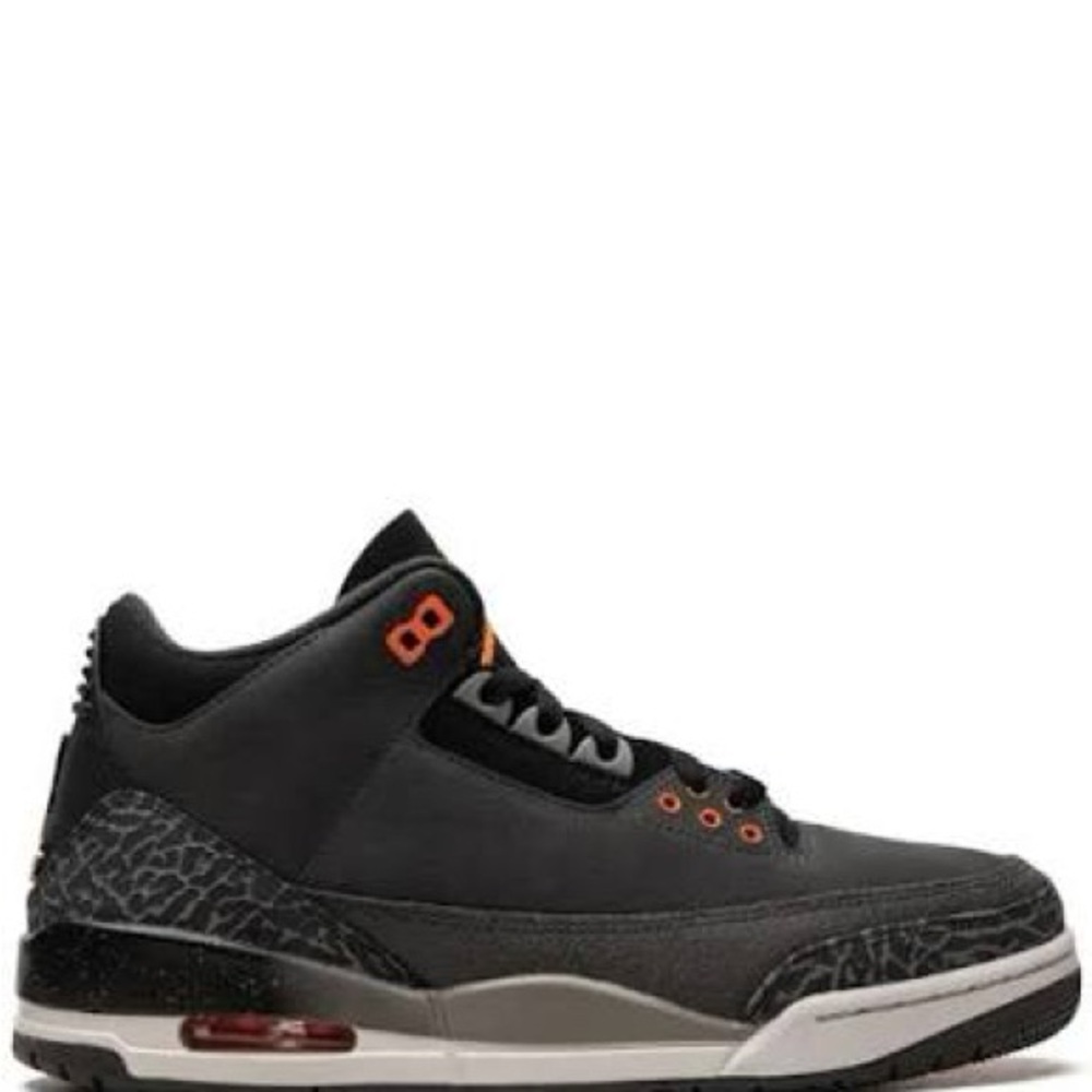 Jordan Men's Sneakers in Black and Orange